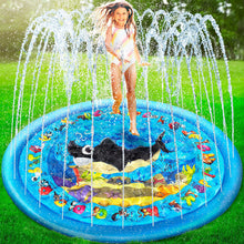 Load image into Gallery viewer, Splash Pad for Kids - Outdoor Water Toys for Toddlers - Outside Splash Mat for Kids - Water Summer Sprinkler Toys for Yard and Outdoor Backyard Activities, Shark