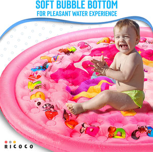 Baby water discount splash mat