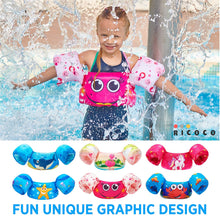 Load image into Gallery viewer, Toddler Life Jacket - Swim Vest Swim Floaties for Toddlers Girls and Boys 20-30-40-50 pounds - Kids Swim Vests for Pool, Beach, Lake and River - Baby Life Jacket Floatie Device - Swimmies