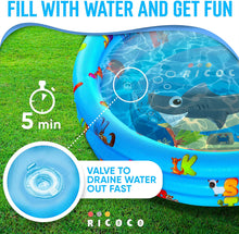 Load image into Gallery viewer, Small Pool for Kids, Small Kiddie Pool, Baby Pool for Kids 1-3 Years, Mini Pool for Toddlers &amp; Infants, 32Inch, Small Inflatable Swimming Kiddie Pools for Outside and Inside, Durable Material Blue